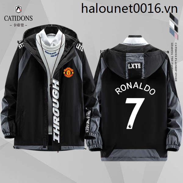Áo Khoác Bóng Đá Siêu Anh Quốc Manchester United C Luo No. Áo Khoác Hoodie Thể Thao 7 Màu Thời Trang Thu Đông