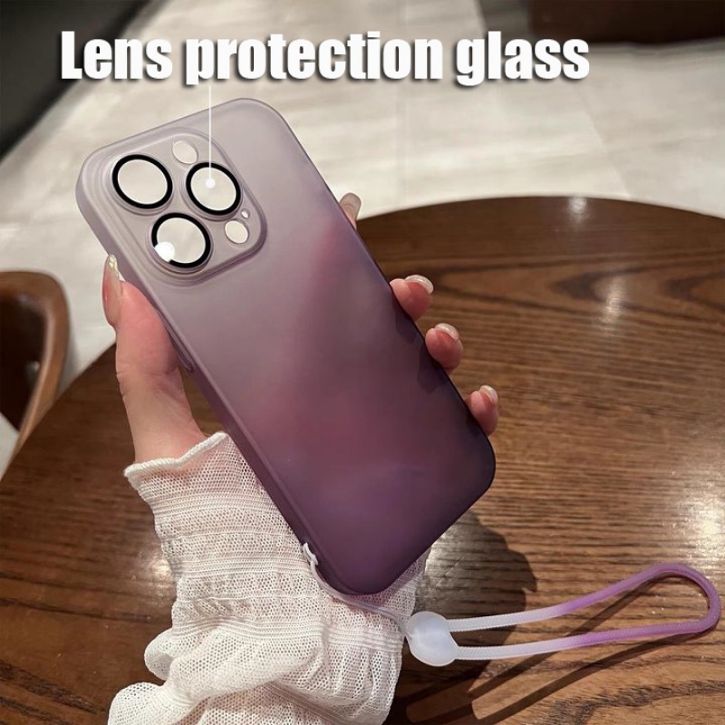 Ốp điện thoại HOCE PC cứng nhám màu gradient thích hợp cho iPhone 14 13 12 Pro Max 14 Plus