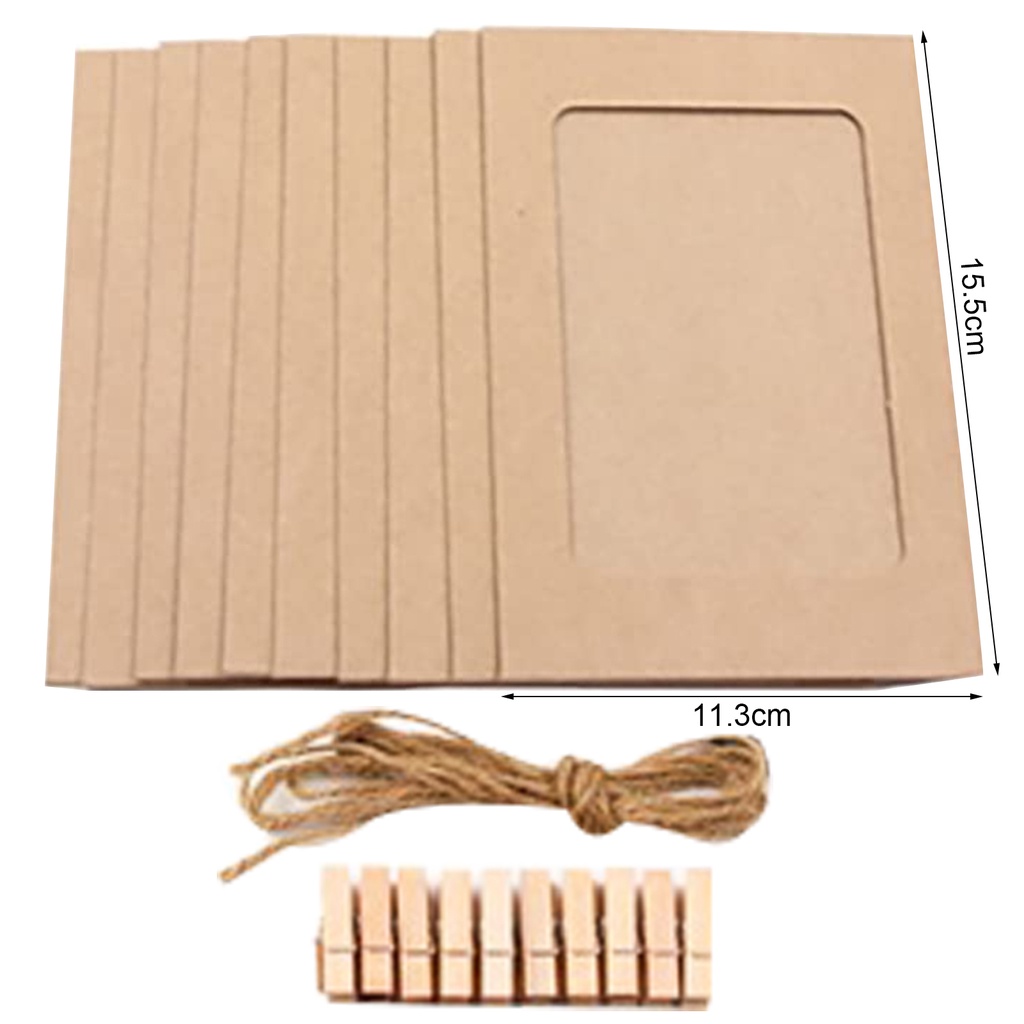 1 Bộ Dây Treo Khung Ảnh Chống Bụi DIY Có Thể Điều Chỉnh