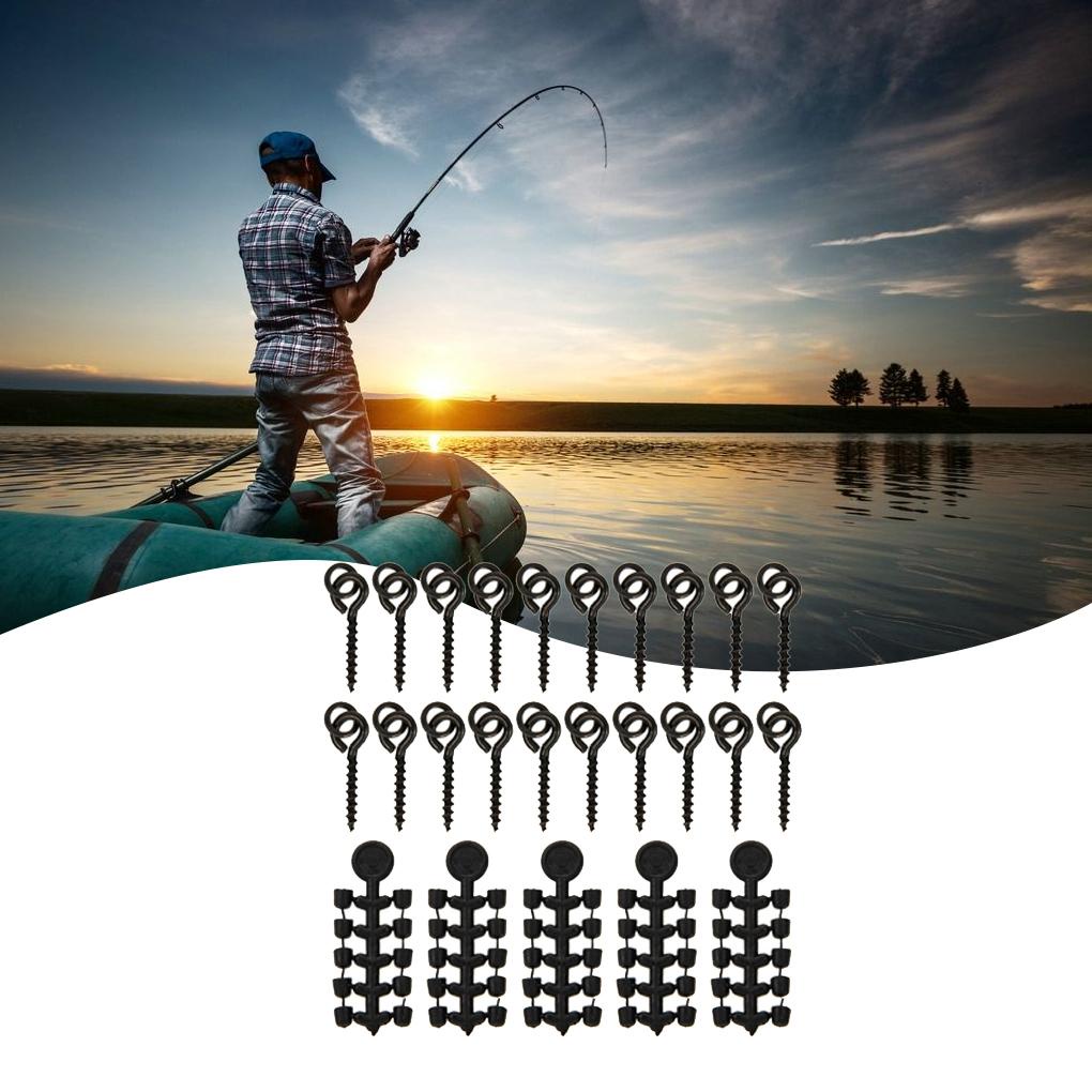 [MAPD] Set 20 Phụ Kiện Móc Câu Cá Bằng Nhựa Chặn Xoay Được