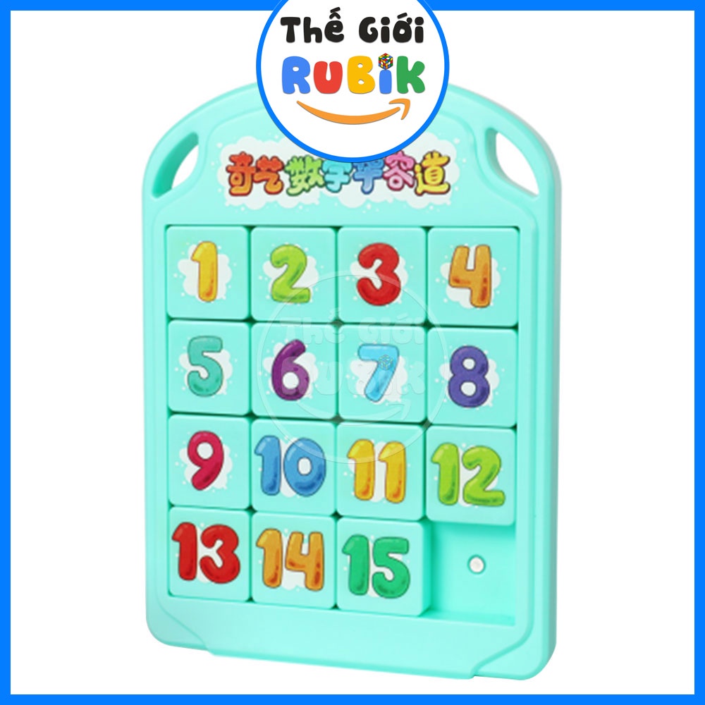Đồ Chơi QiYi Klotski 4x4 Có Nam Châm Xếp Hình 15 Số Number Puzzle Sliding Magnetic | Thế Giới Rubik