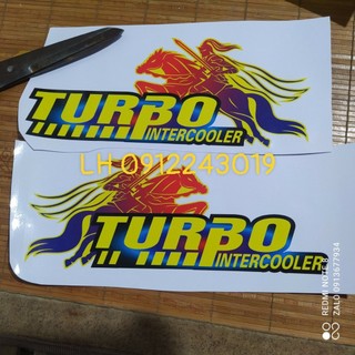 Tem decal chữ tubo dán trang trí xe tải, xe ô tô