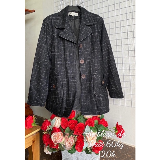 Áo khoác blazer dạ kiểu