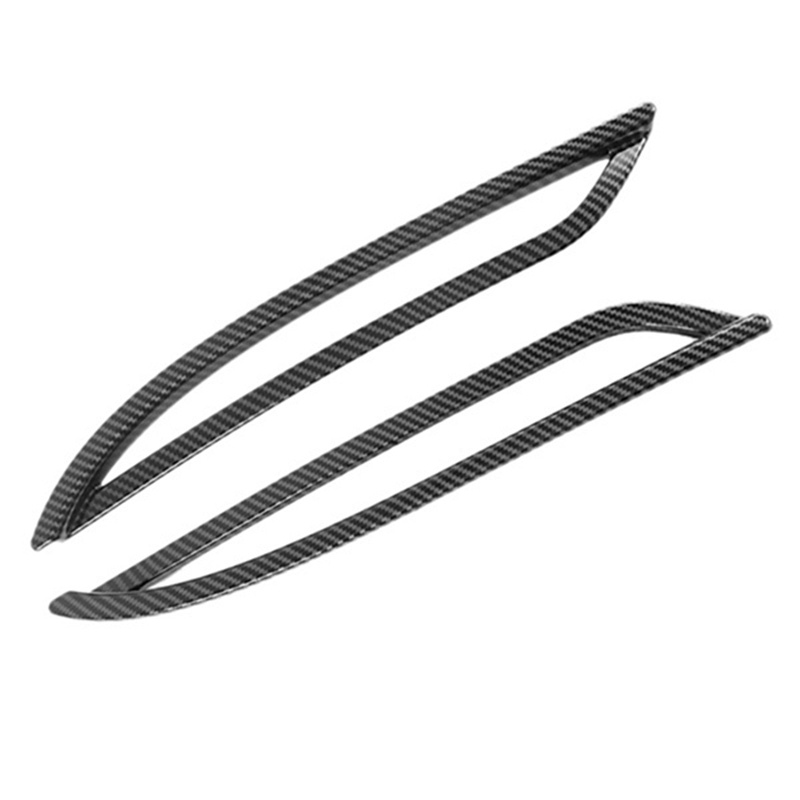 Ốp Đèn Sương Mù Bằng Sợi Carbon Cao Cấp Cho Tesla Model Y 2021 2022