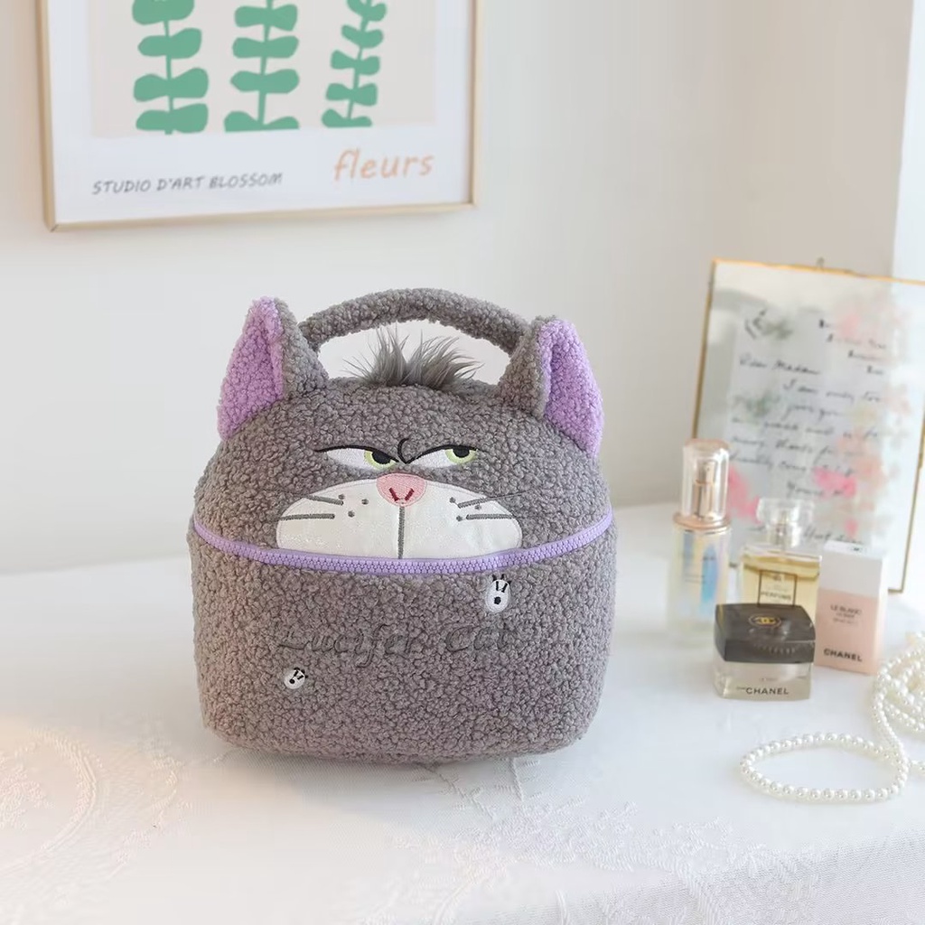 Sam Túi Đựng Mỹ Phẩm Xách Tay Linabell StellaLou Lucifer Sullivan Hoạt Hình Lotso Kuromi Cinnamoroll Làm Quà Tặng Cho Bé Gái