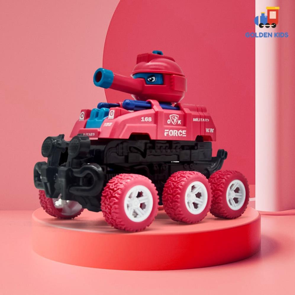 Đồ Chơi Ô Tô Xe Tăng Biến Hình Phát Triển Trí Tuệ Vận Động Cho Bé PANDA TOYS