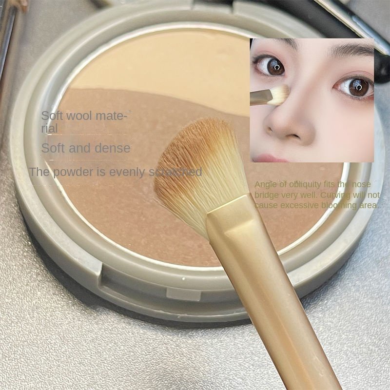 Cọ Trang Điểm Nửa Thân Tạo Khối Bắt Sáng Không Lem Bền Bỉ