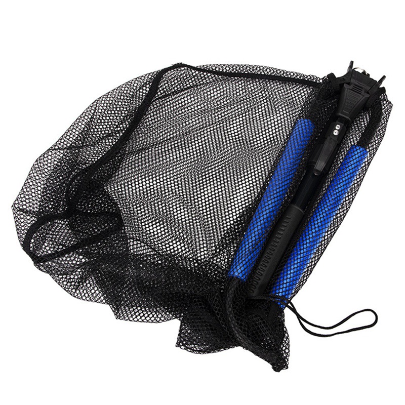 Lưới Đánh Bắt Cá Có Thể Gấp Gọn Với Tay Cầm Cao Su Tiện Dụng