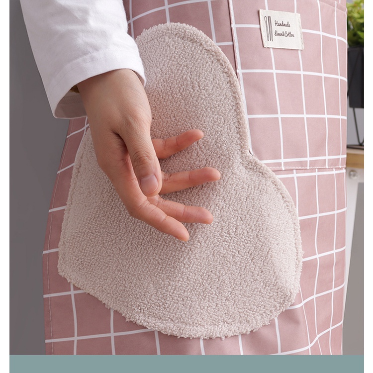 CẶP TẠP DỀ CARO HÌNH HELLO KITTY MÀU HỒNG/XANH DƯƠNG KHÔNG THẤM NƯỚC