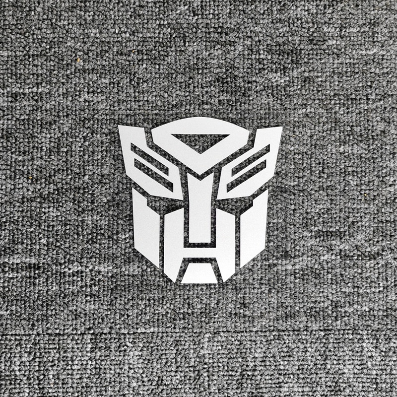 Miếng Dán Phản Quang Hình Transformers Trang Trí Nắp Bình Xăng Xe Hơi / Laptop / Điện Thoại