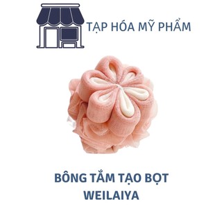 Bông tắm cánh hoa hồng weilaiya thiết kế sang chảnh