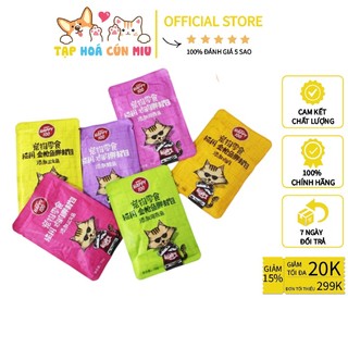 Pate cho mèo mọi lứa tuổi happy 100 gói 70g