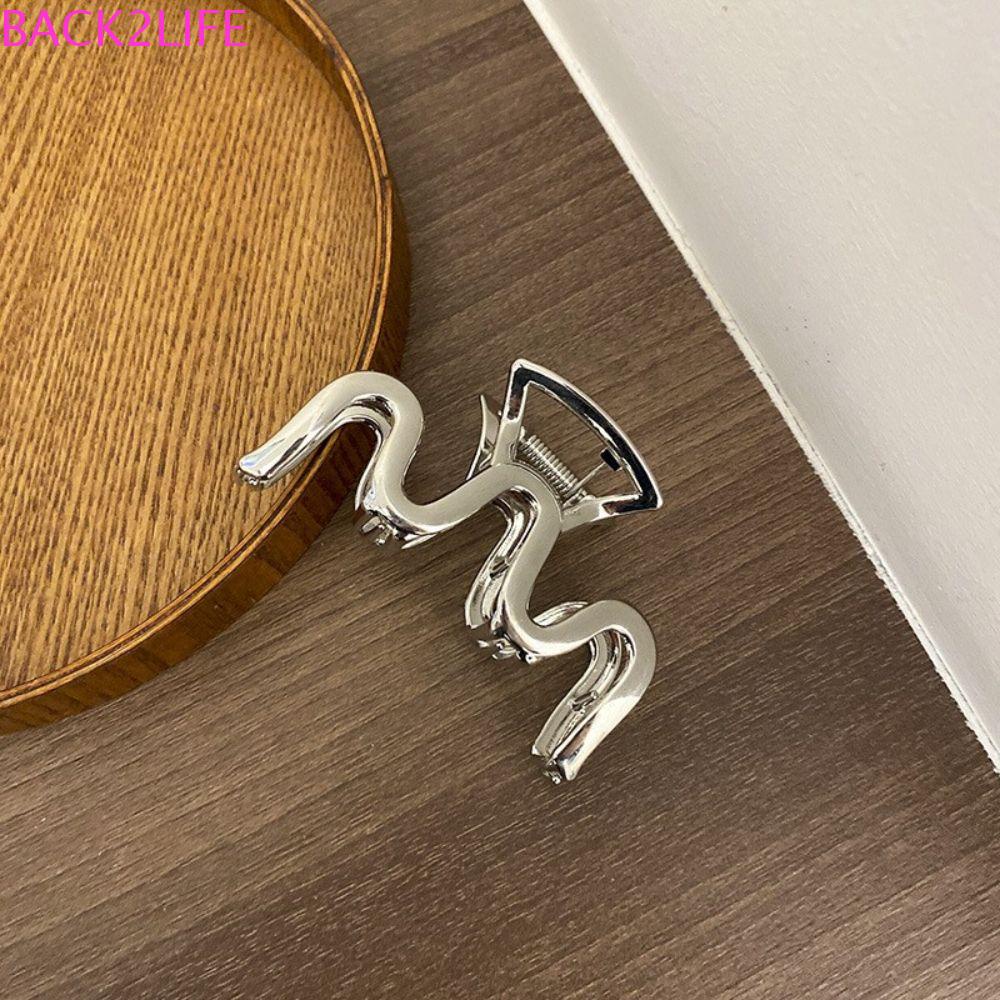 Kẹp Tóc Càng Cua Hình Chữ M Phong Cách Vintage Hàn Quốc BACK2LIFE