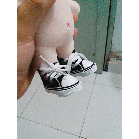 Giày Dán 5 cm cho  Búp Bê 21 cm Doll 8 inch, BJD 1/6 doll