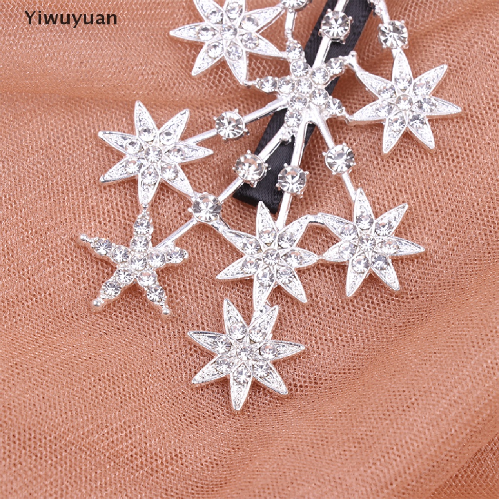 Kẹp Tóc Hình Ngôi Sao Đính Đá Thời Trang Cho Nữ