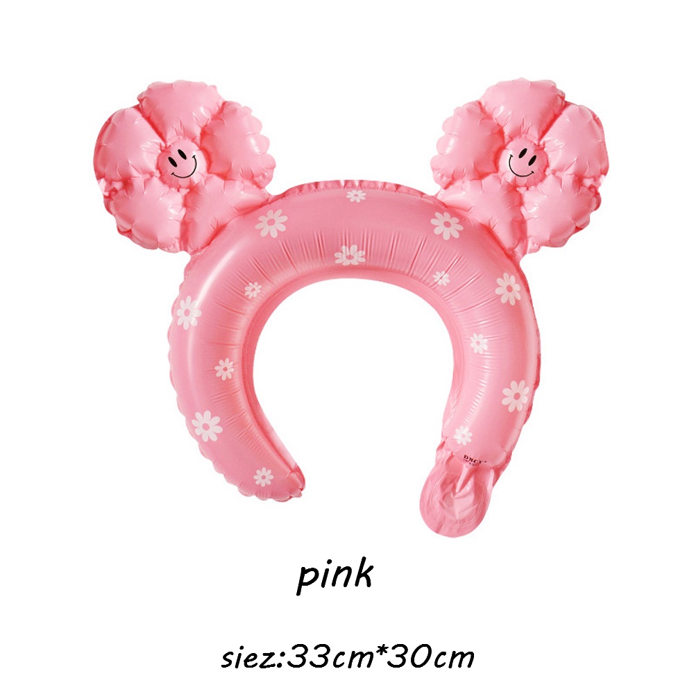 Bong Bóng Hình Hoa Cúc Nhỏ / Mặt Cười / Mặt Cười Trang Trí Tiệc Sinh Nhật Cho Bé