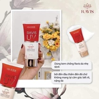 kem chống nắng RAVIS UV PROTECT( 𝐒𝐏𝐒 𝟓𝟎+, 𝐏𝐀 ++++)
