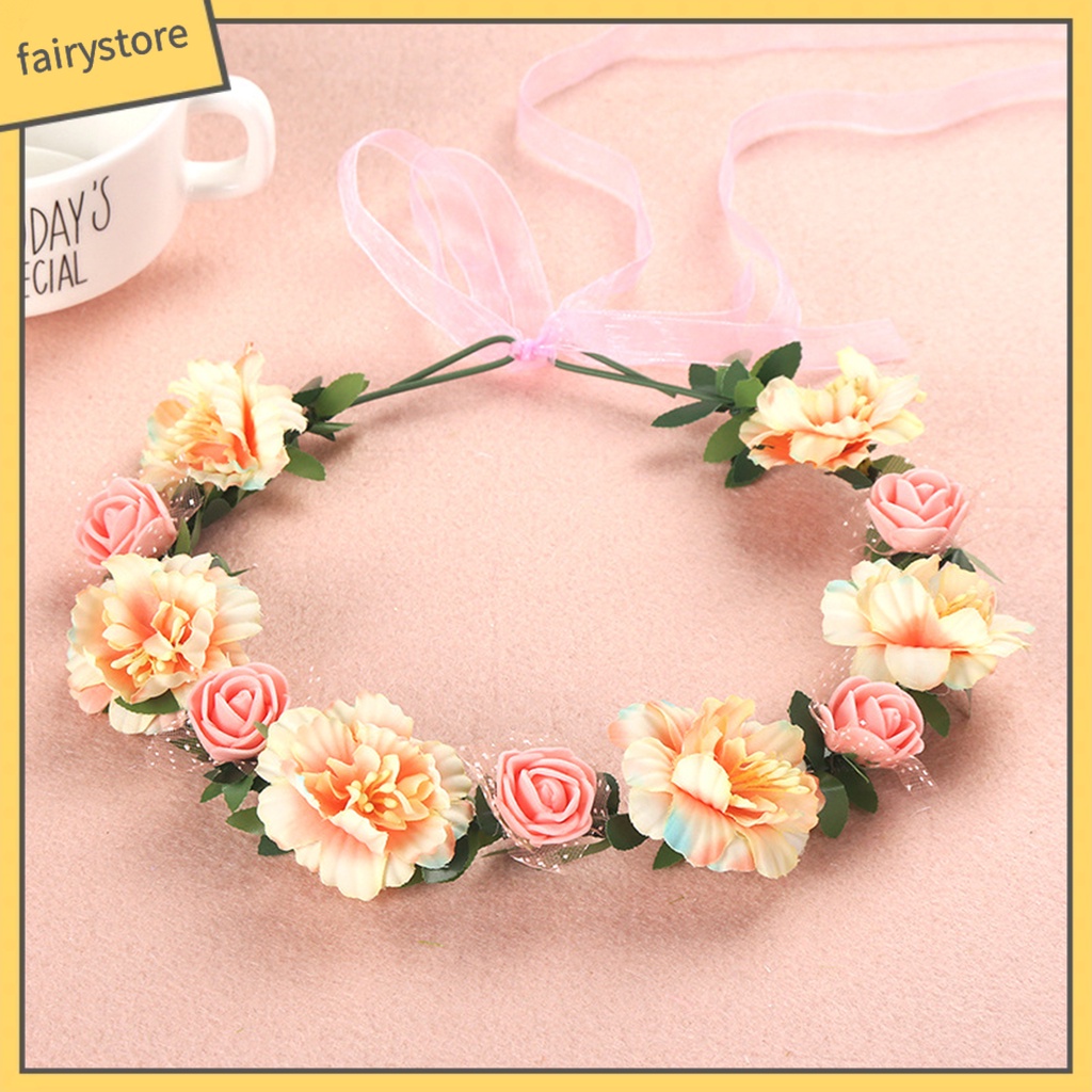 Băng Đô Cài Tóc Đính Hoa / Vương Miện Tùy Chỉnh Thời Trang Cho Nữ [Fairy1] [Fairy1]