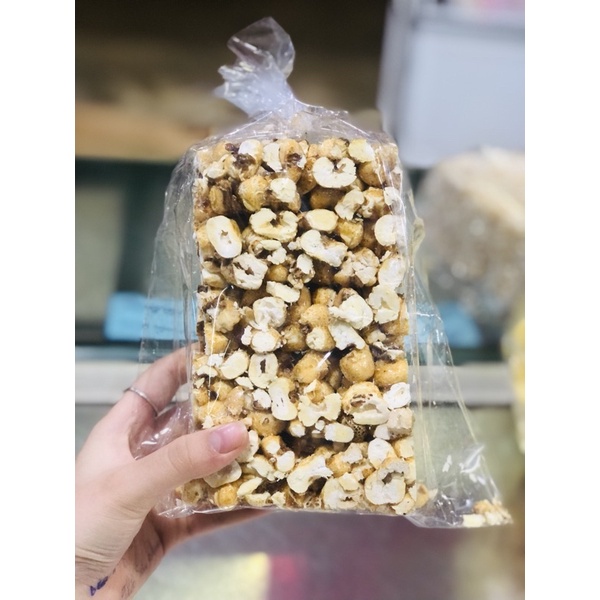 Bỏng ngô, bỏng gạo mật đóng phên gói 200g