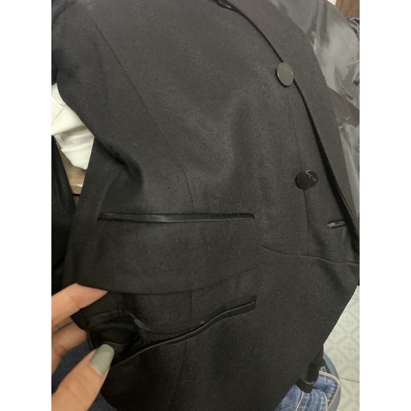Áo vest / blazer Hàn Quốc màu đen