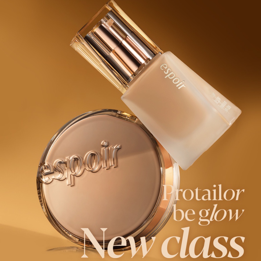 Kem Nền Căng Bóng Espoir Pro Tailor Be Glow Foundation New Class 2023 SPF27 PA++ 30gr