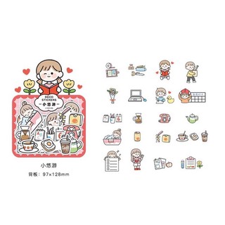 Sticker deco siêu xinh gói 40 hình
