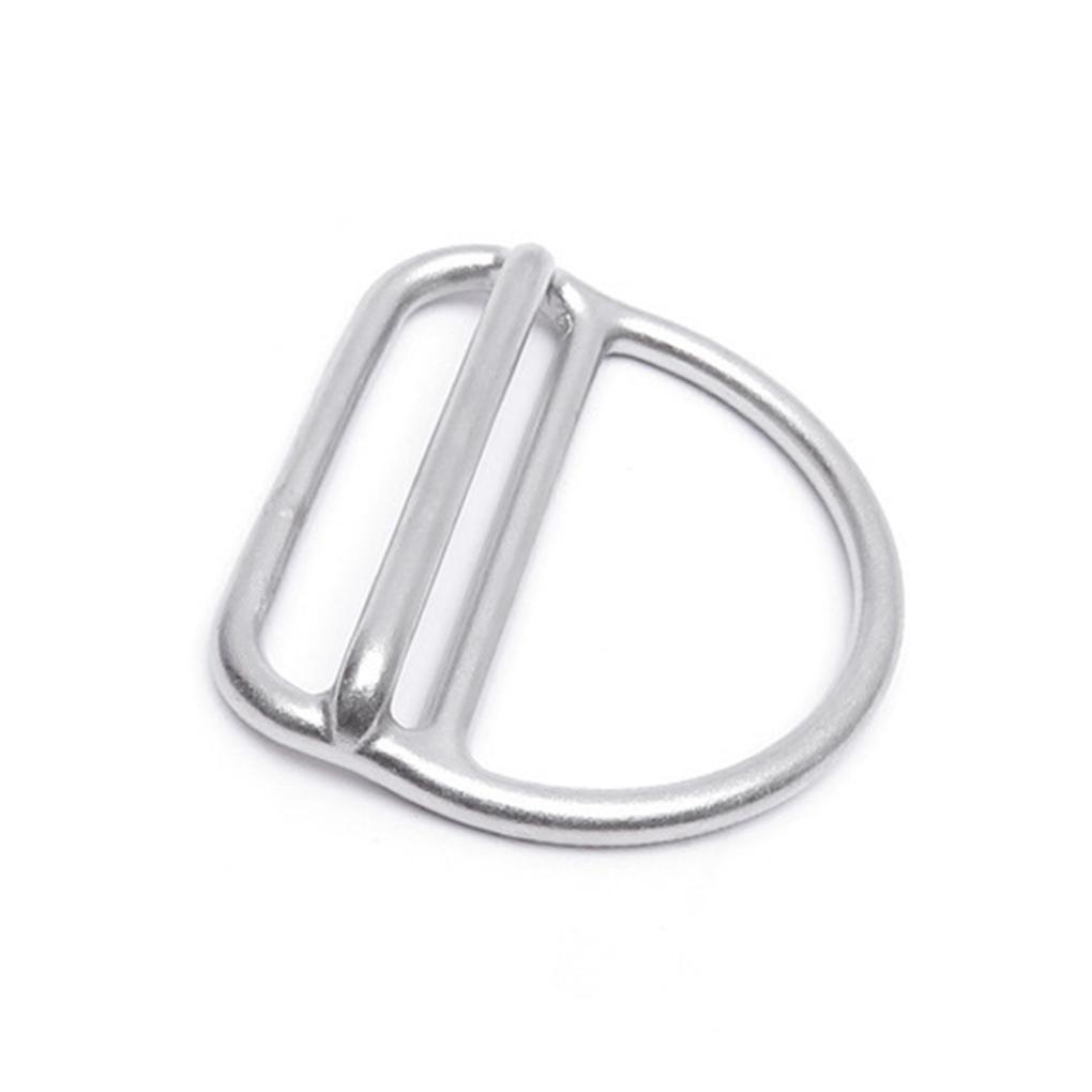 Vòng Khóa Chữ D Bằng Thép Không Gỉ Chuyên Dụng Cho Thiết Bị Lặn Biển