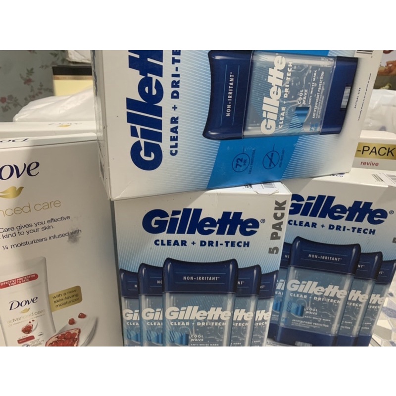 Gel Khử Mùi Gillette Giảm Tiết Mồ Hôi Hương clear + dri- tech Cool Wave 107