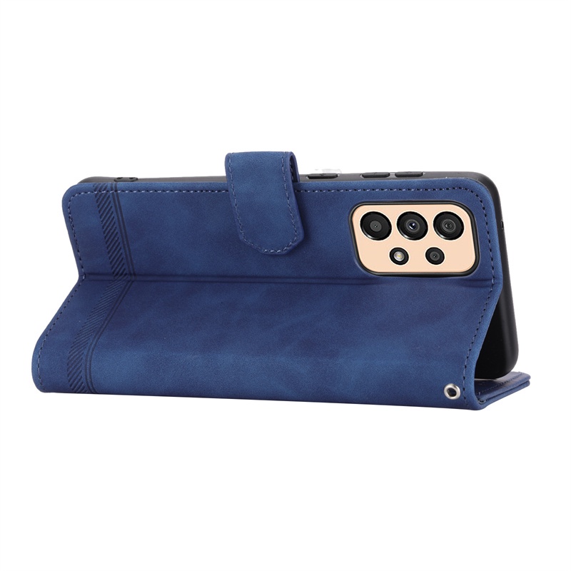 Bao Da Điện Thoại Pu Mềm Dạng Ví Cho Samsung Galaxy A23 A14 5G A52 4G A72 4G A52S A13 4G A33 5G A53 5G A73 5G A52 5G A72 5G A14 4G Ốp