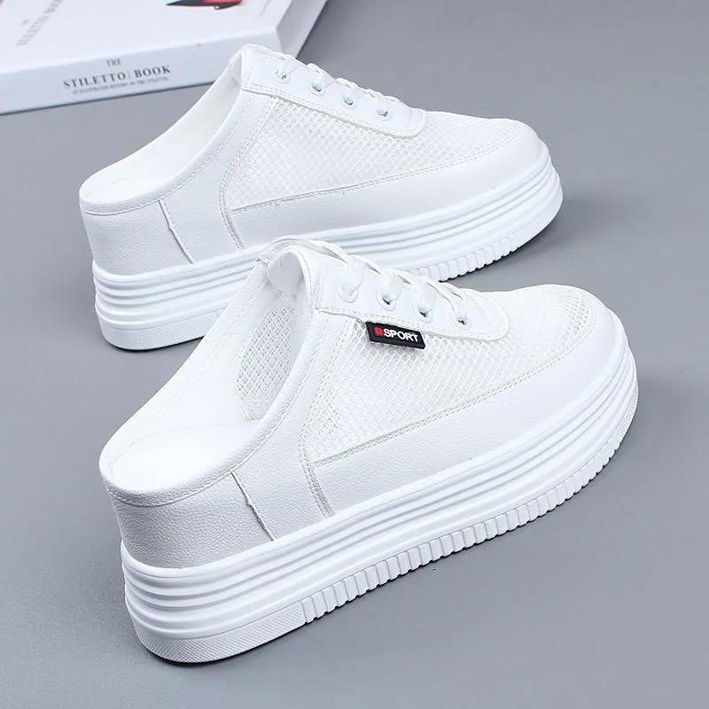 Dép Sandal muffin Bít Mũi Dày Dặn Quai Dán Màu Đen Thời Trang Mùa Hè 2022 Cho Nữ