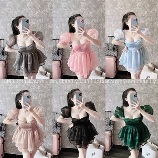 SVTN ⚜️ SET VOAN TIỂU THƯ TAY NGẮN XINH XẮN KÈM QUẦN ĐÙI ( KÈM ẢNH THẬT )