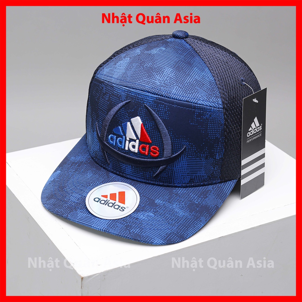 Nón thể thao Adidas bít đuôi logo thêu phối lưới cực chất - Nhật Quân Asia nhatquanasia capman