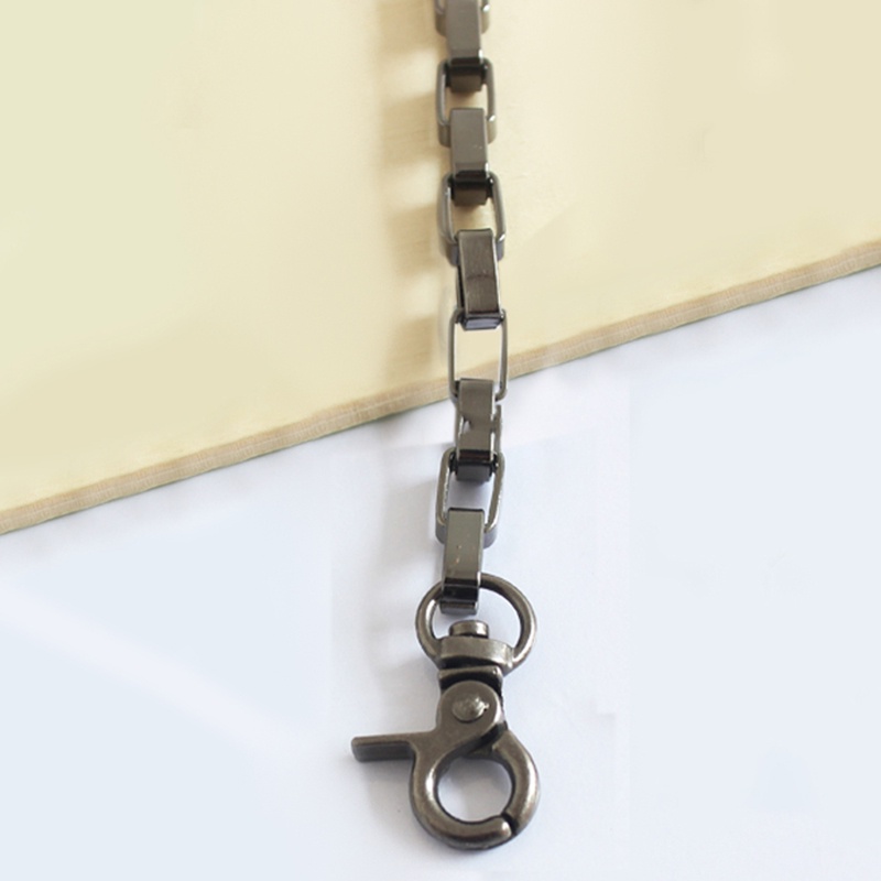 Dây Xích Túi Xách Thay Thế Bằng Nhôm Bản Rộng 7mm Hình Chữ Nhật