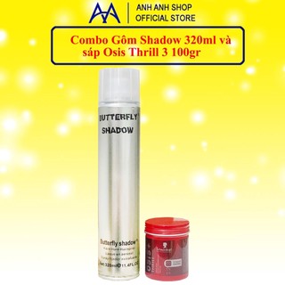 Combo Gôm Shadow 320ML và Sáp Osis