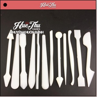 Tạo hình fondant wagashi-12 que khắc