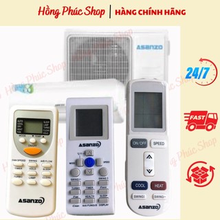 Điều khiển điều hòa Asanzo các đời - Bảo hành 1 đổi 1