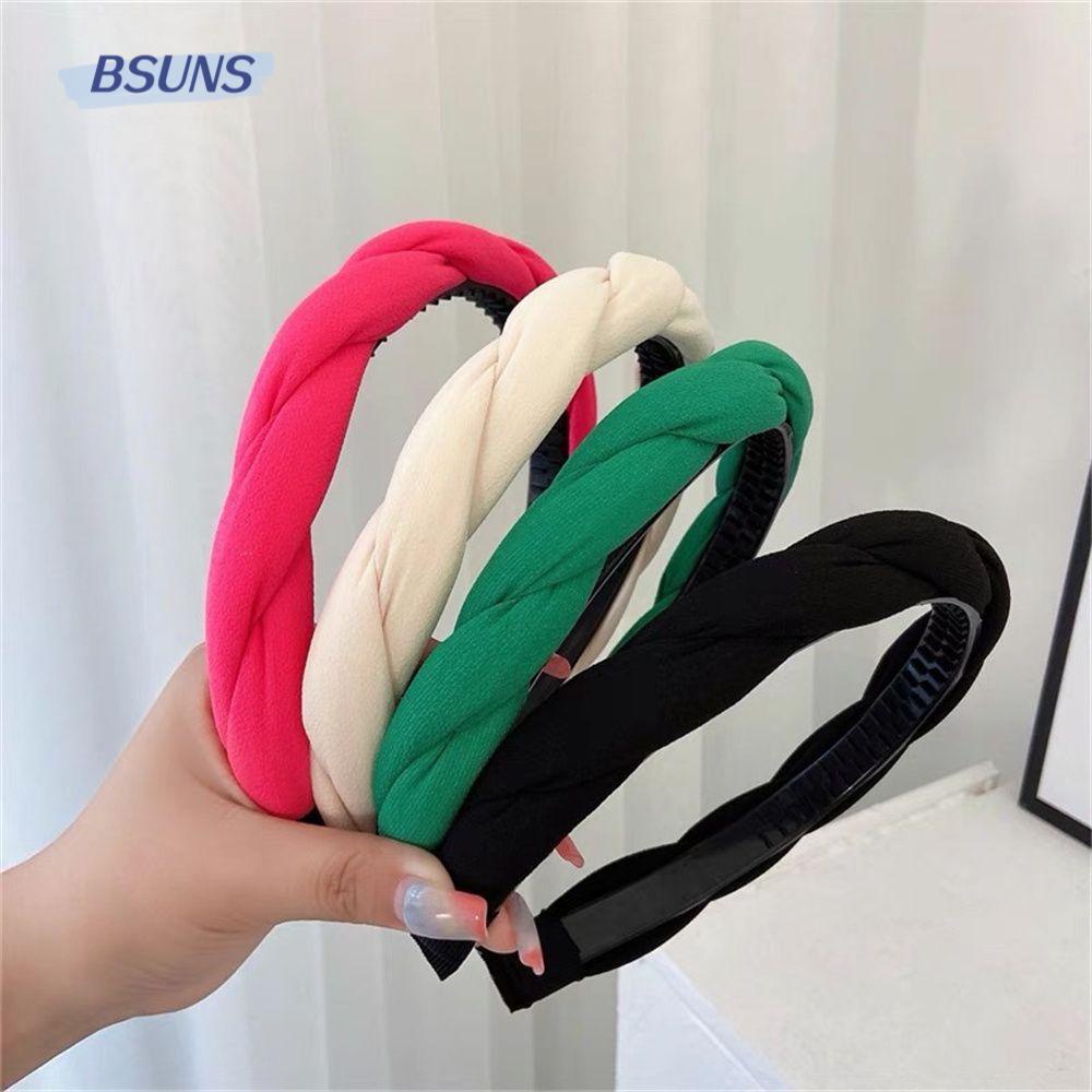 Băng Đô Cài Tóc Dạng Xoắn Chống Trượt Cho Nữ