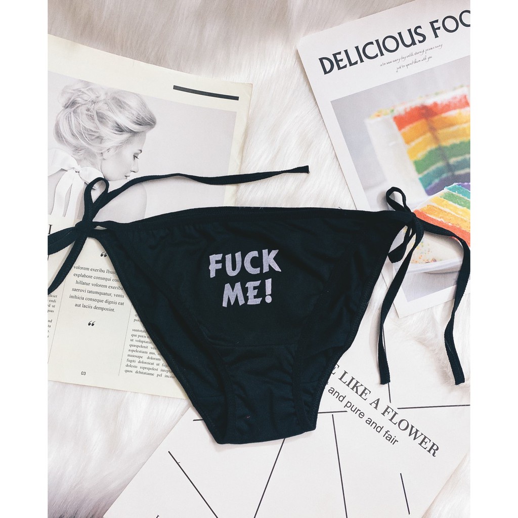 Quần lót nữ sexy - Quần Chip cột dây cute - CAMLUU99