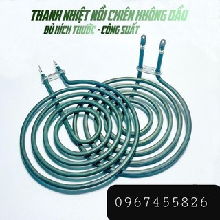 Thanh nhiệt-maiso- điện trở nồi chiên không dầu.kích thước 15/17cmm,công suất 1500w/1700w,điện áp 220v
