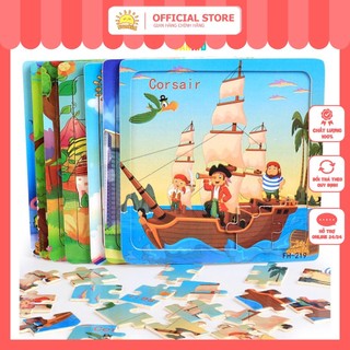 [ Hot ] Tranh ghép hình 20 mảnh cho bé tập ghép