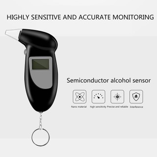 Digital Alcohol Breath Tester Analyzer Detector Professional Alcohol Tester