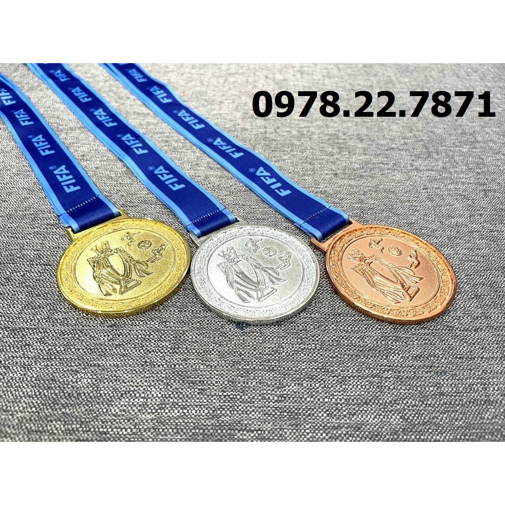 Huy Chương Trao Giải Bóng Đá Cao Cấp Có Hình Cúp Ngoại Hạng Anh Đẹp
