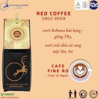 Cà phê robusta rang xay, fine ro, thơm ngon hương vị đậm đà, ca phe phin, cold brew red coffee, q7market