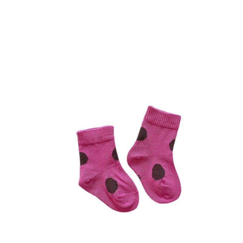 Vớ Cotton Chấm Bi Cho Bé Từ 0-2 Tuổi