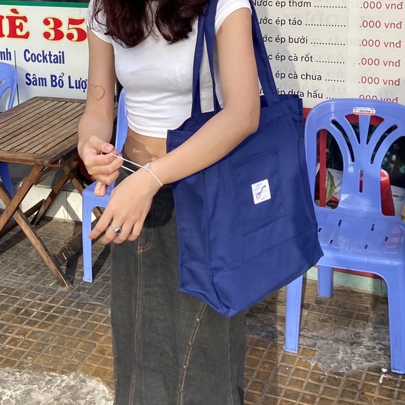 TÚI TOTE SPOOON BOX BAG - TÚI HỘP VẢI CANVAS SPOOON