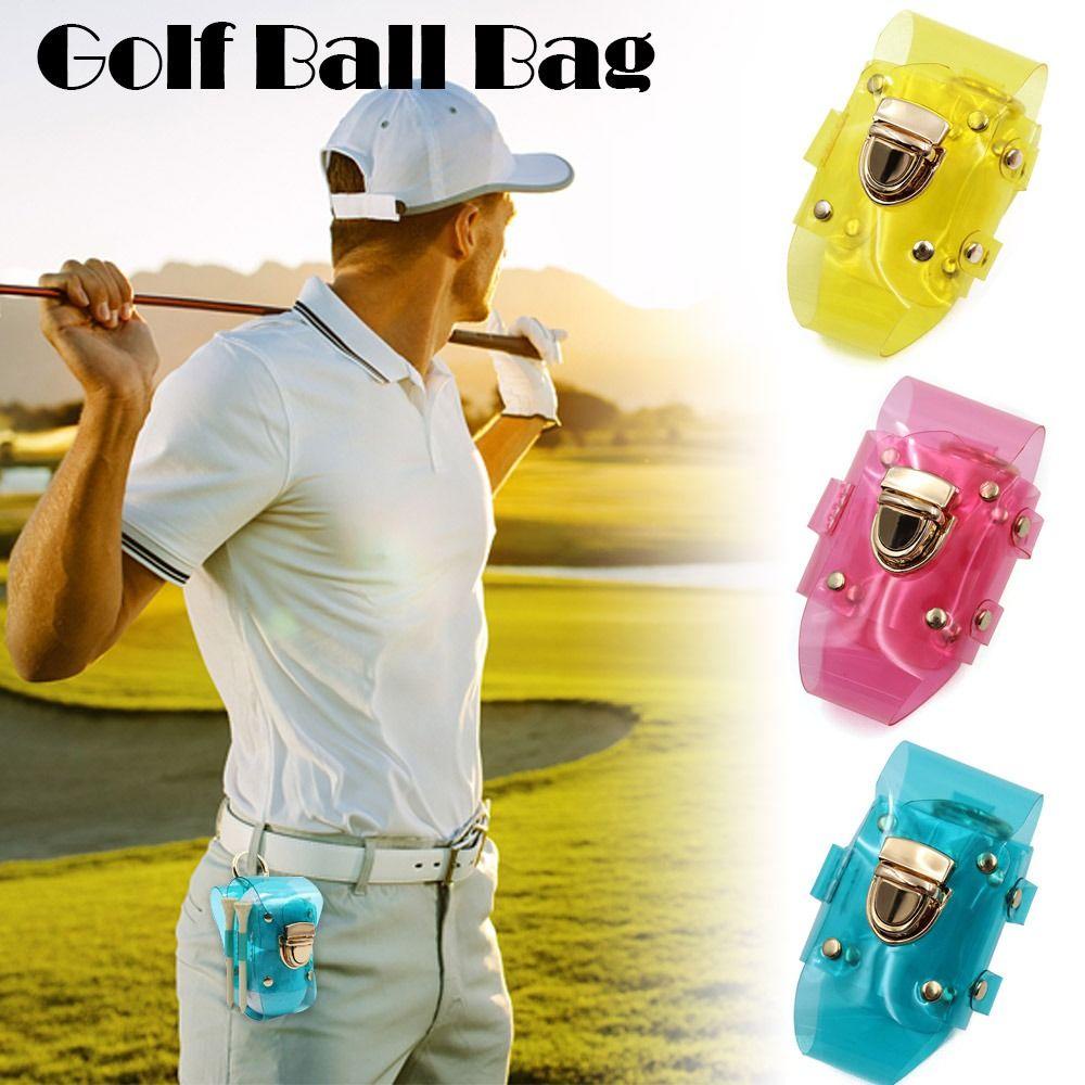 Túi Đựng Bóng Golf Bằng Nhựa PVC Nhiều Màu Sắc