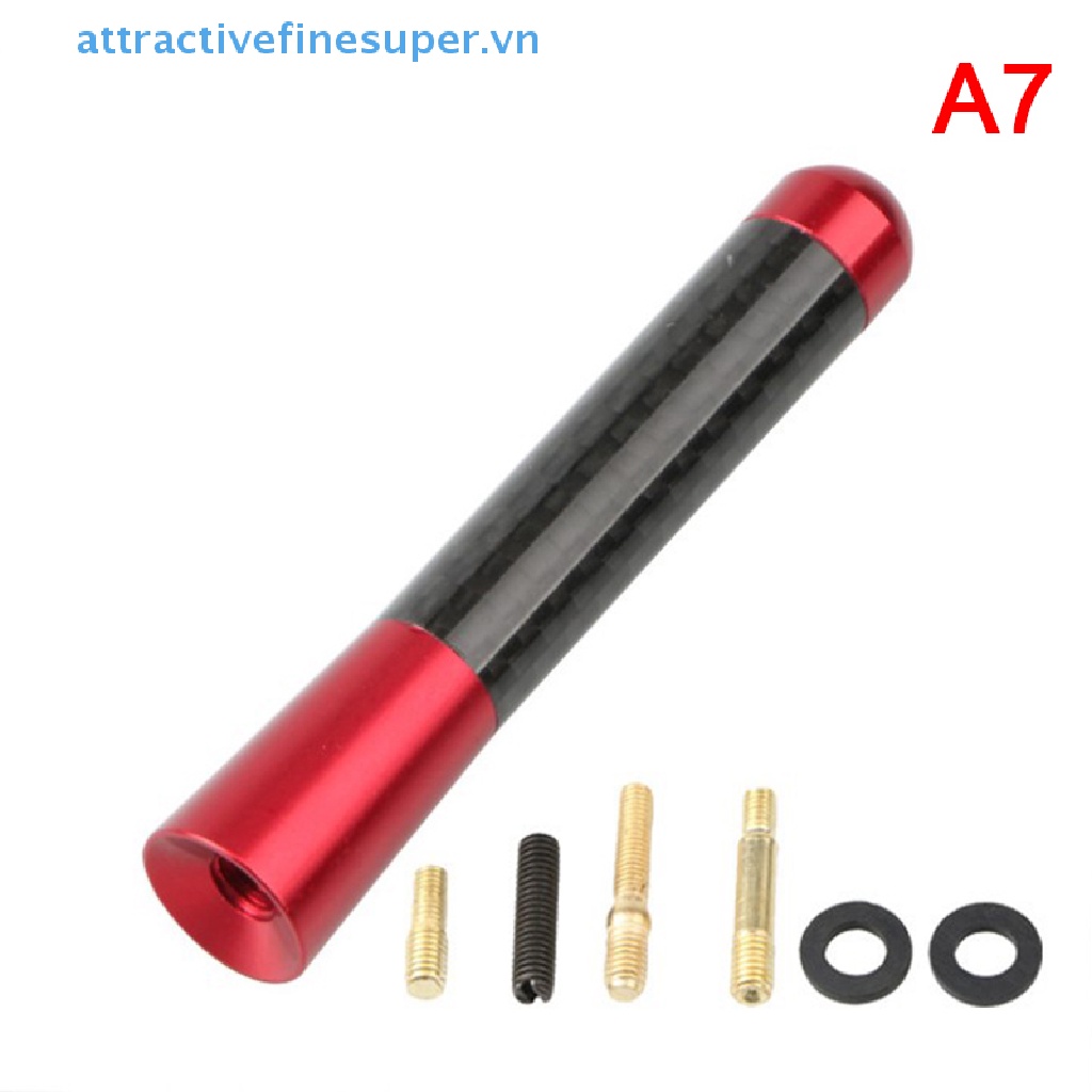 1 Ăng Ten Sợi carbon Trang Trí Xe Hơi 3.5CM 8CM 12CM 28CM