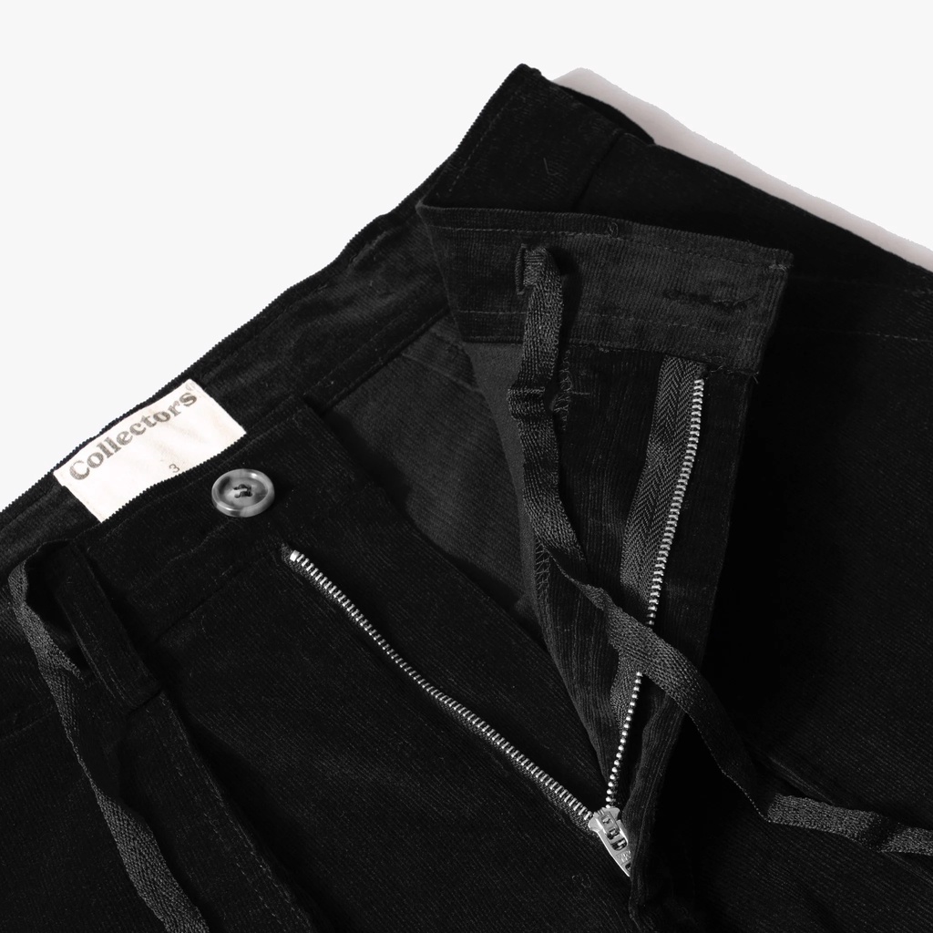 Quần nhung tăm Collectors Maison Explorer Pants "Blackout"