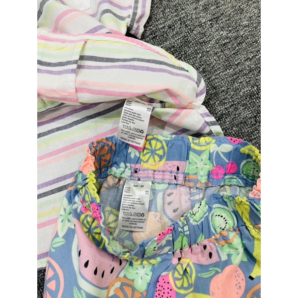VN- Bộ pyjama size 90-130