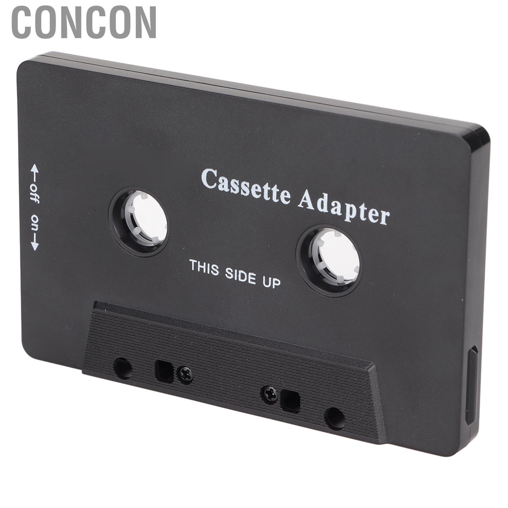 Concon Bluetooth Cassette Adapter Noise Reduction Stereo High Fidelity Tape Aux Receiver for Car Tablet